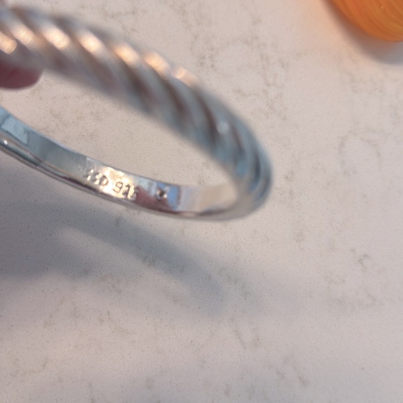 Simon Sebag sterling silver bangle bracelet - Picture 5 of 5